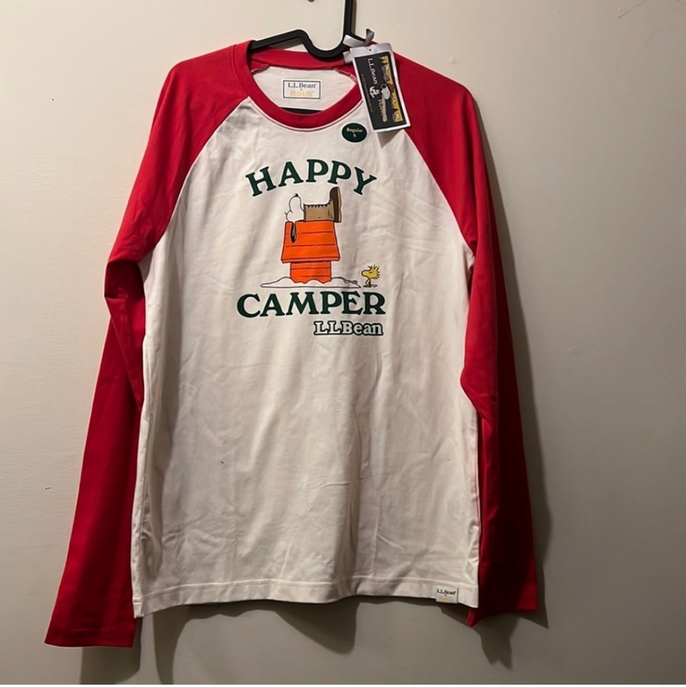 L.l.bean Peanuts Snoopy Shirt